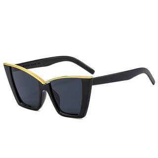 Lunettes de soleil œil-de-chat surdimensionnées Regal Edge