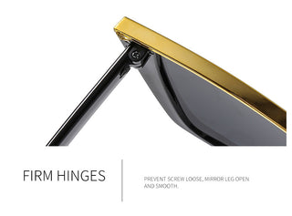 Lunettes de soleil œil-de-chat surdimensionnées Regal Edge