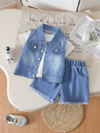 Little Trendsetter Denim Set