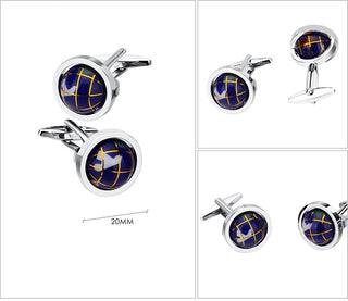 Blue Meridian Cufflinks