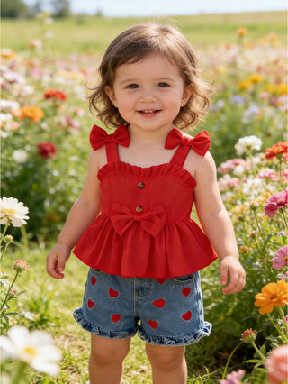 Sweetheart Denim Set