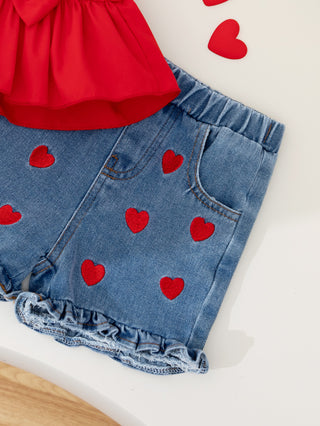 Sweetheart Denim Set