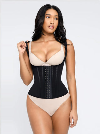13 Built-in Steel Bone Girdle Waist Trainer Vest