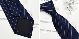 Midnight Pinstripe Tie