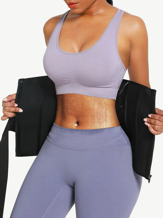 2-In-1 Neoprene Waist Trainer with Attachable Bandage Wrap