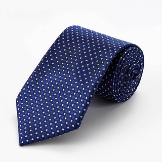 Blue Prestige Polka Tie