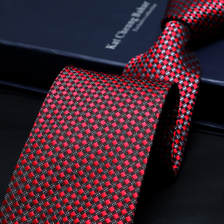 Red Noir Tie