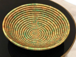 HANDWOVEN PLATE / WALL DECOR MADE WITH SISAL image 1