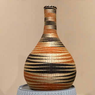 UBURAZA'S HANDWOVEN SISAL PEACE POT/ENSEMBLE(SET OF 3) image 1