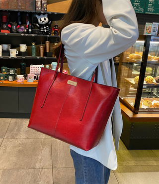 Stylish Tote Handbag (Red)