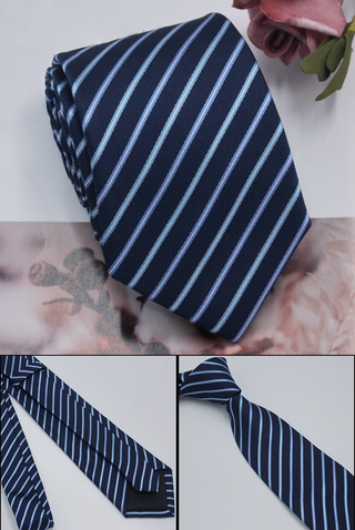 Crystal Wave Tie