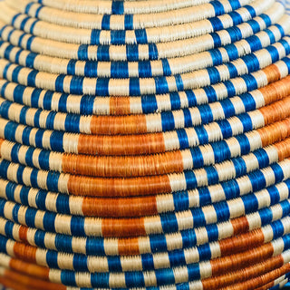 HANDWOVEN SISAL PEACE BASKET image 2