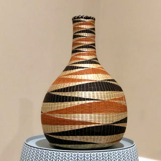 UBURAZA'S HANDWOVEN SISAL PEACE POT/ENSEMBLE(SET OF 3) image 2