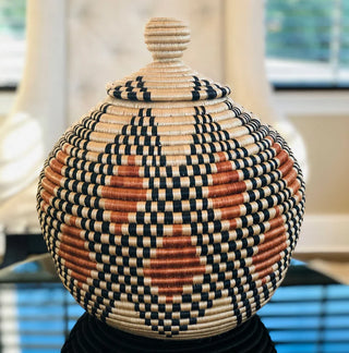 Amahoro of Rwanda - Handwoven Sisal Basket Collection