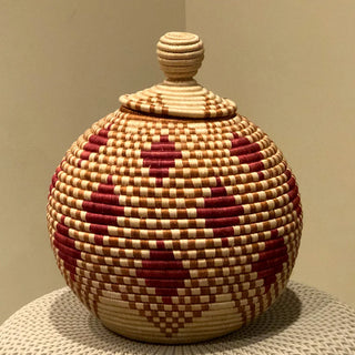 Amahoro of Rwanda - Handwoven Sisal Basket Collection