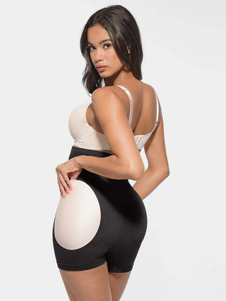 High-Waisted Seamless Anti-Slip Padded Short