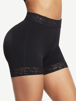 High Waist Lace Butt Enhancer Panty Curve