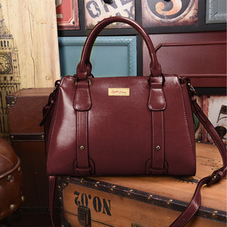 Cowhide Leather Handbag