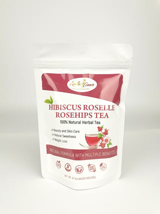 Hibiscus Roselle Rosehips Tea
