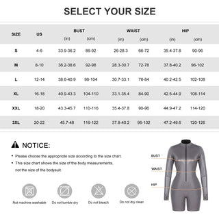 Women's Long Sleeve Sculpting Activewear Romper – High Neck Zip-Up Bodysuit