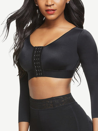 Post-surgical Crop Shapewear 3-Row Hooks