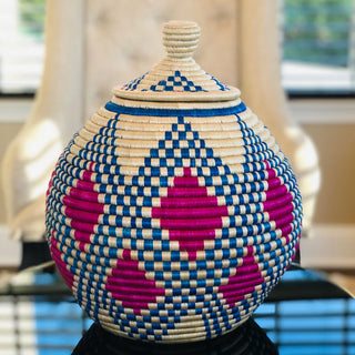 Amahoro of Rwanda - Handwoven Sisal Basket Collection