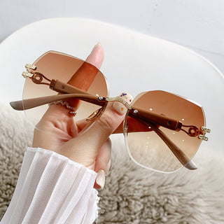 Cognac Majesty Sunglasses