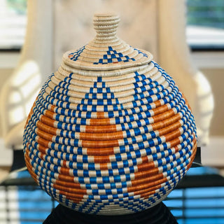 Amahoro of Rwanda - Handwoven Sisal Basket Collection