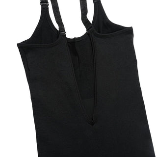 Seamless Low Back Full Body Shapewear Mesh Waist Control