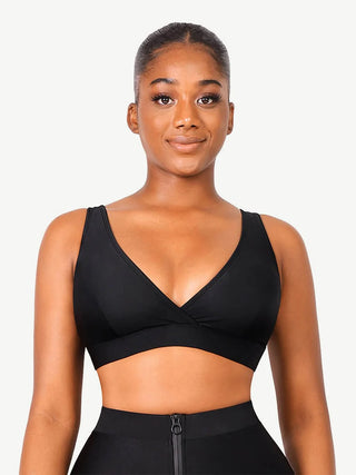 Surplice Neckline Bikini Ensemble