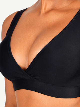 Surplice Neckline Bikini Ensemble