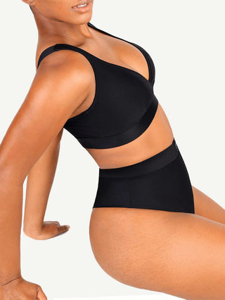 Surplice Neckline Bikini Ensemble