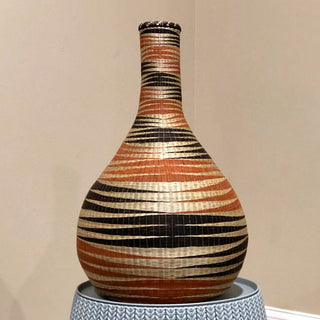 UBURAZA'S HANDWOVEN SISAL PEACE POT / LARGE image 1