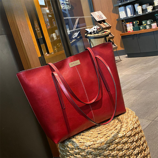 Stylish Tote Handbag (Red)