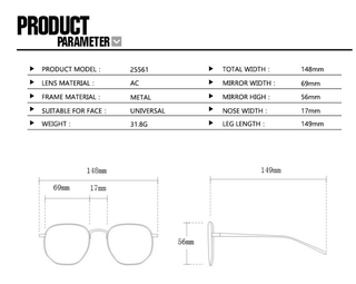 Amber Vogue Sunglasses