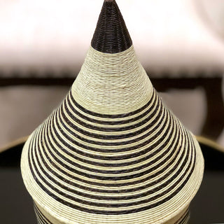 HANDWOVEN SISAL PEACE BASKET image 1
