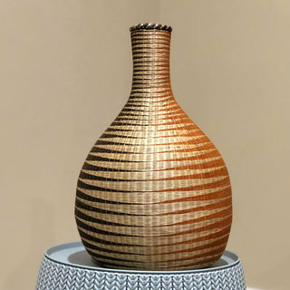 UBURAZA'S HANDWOVEN SISAL PEACE POT / MEDIUM image 0