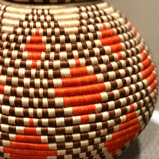 HANDWOVEN SISAL PEACE BASKET image 1