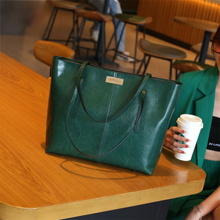 Stylish Tote Handbag (Green)