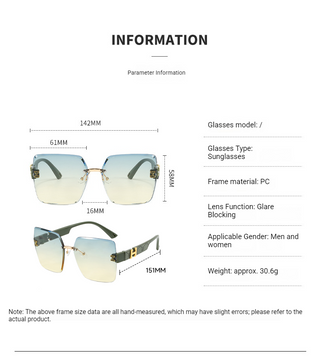 Azure Luxe Sunglasses