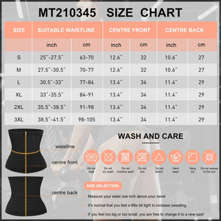 2-In-1 Neoprene Waist Trainer with Attachable Bandage Wrap